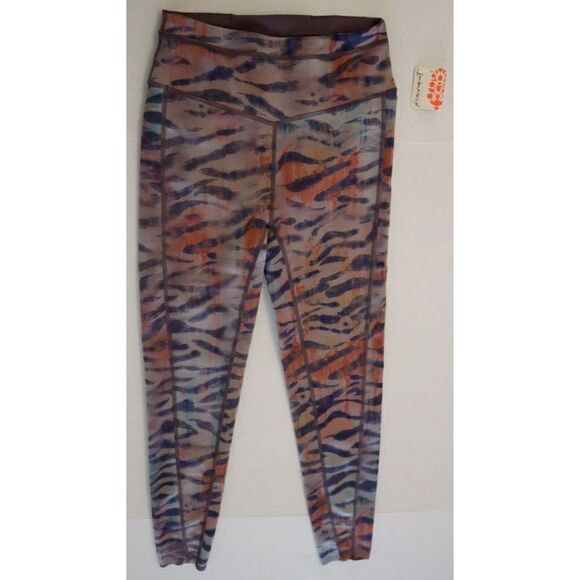 Free People Movement Women's Sz S Tiger Combo Reversible Leggings $118 - Picture 1 of 14